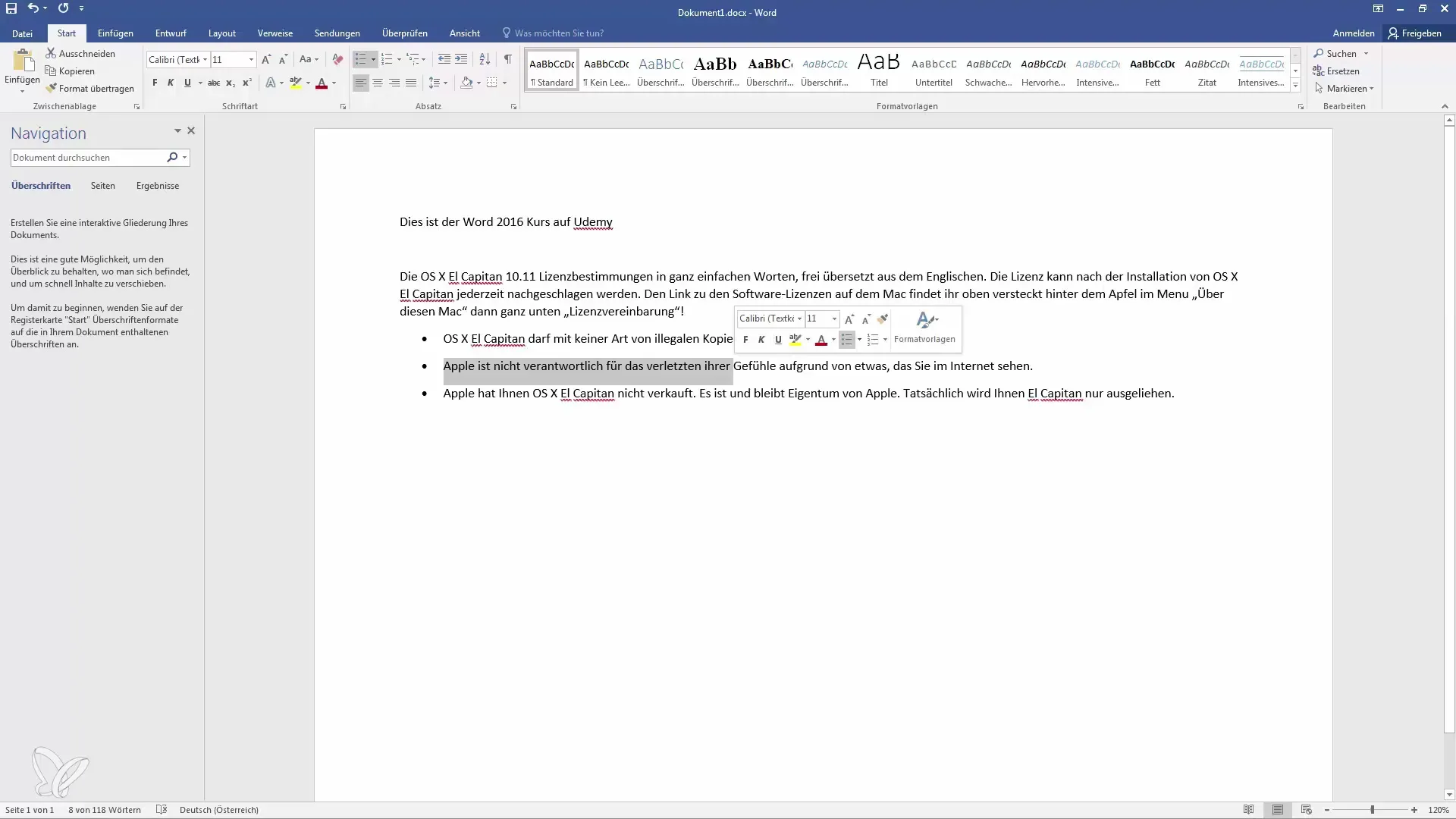 Effektive Nutzung der Zwischenablage in Word