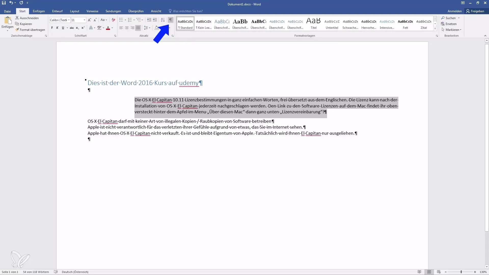 Optimale Absatzformatierungen in Word