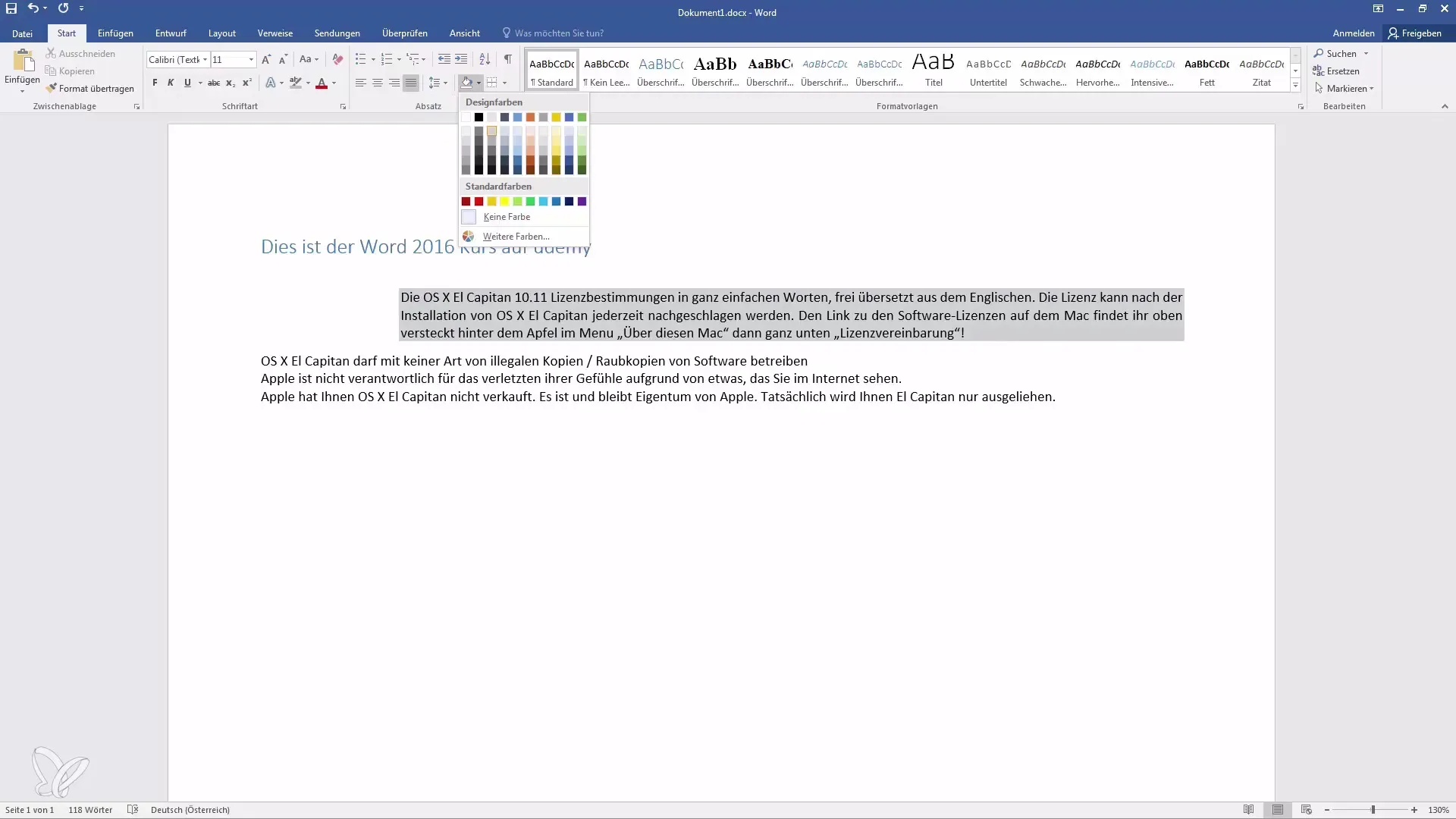 Optimale Absatzformatierungen in Word