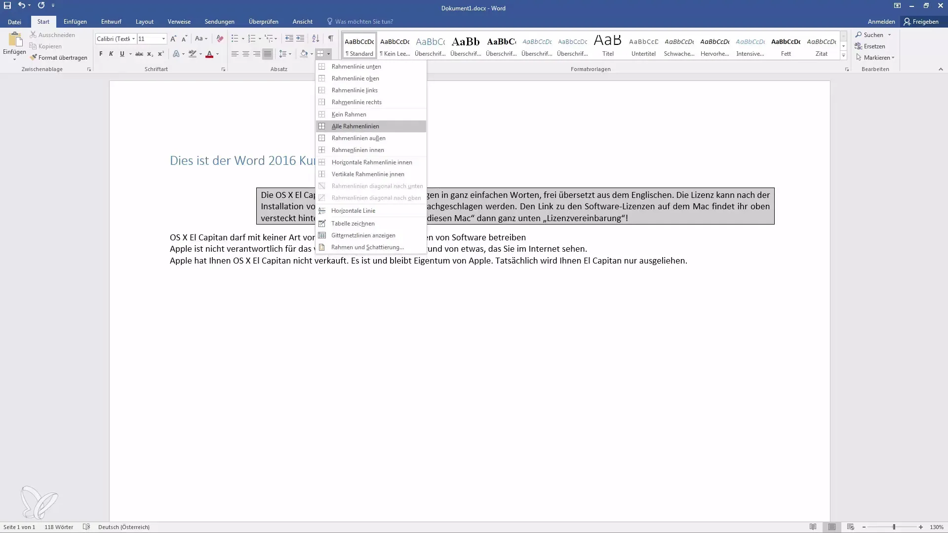 Optimale Absatzformatierungen in Word