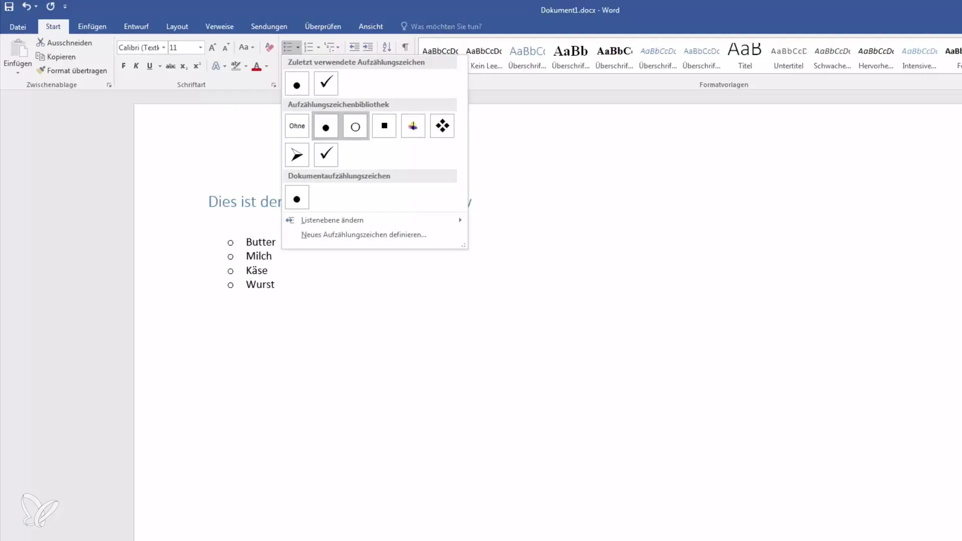 Membuat Daftar secara Efektif di Word Membuat Daftar Efektif di Word
