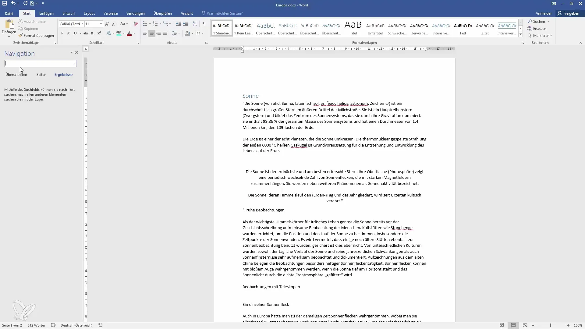 Wordissa parempi: tehokas etsiminen ja korvaaminen