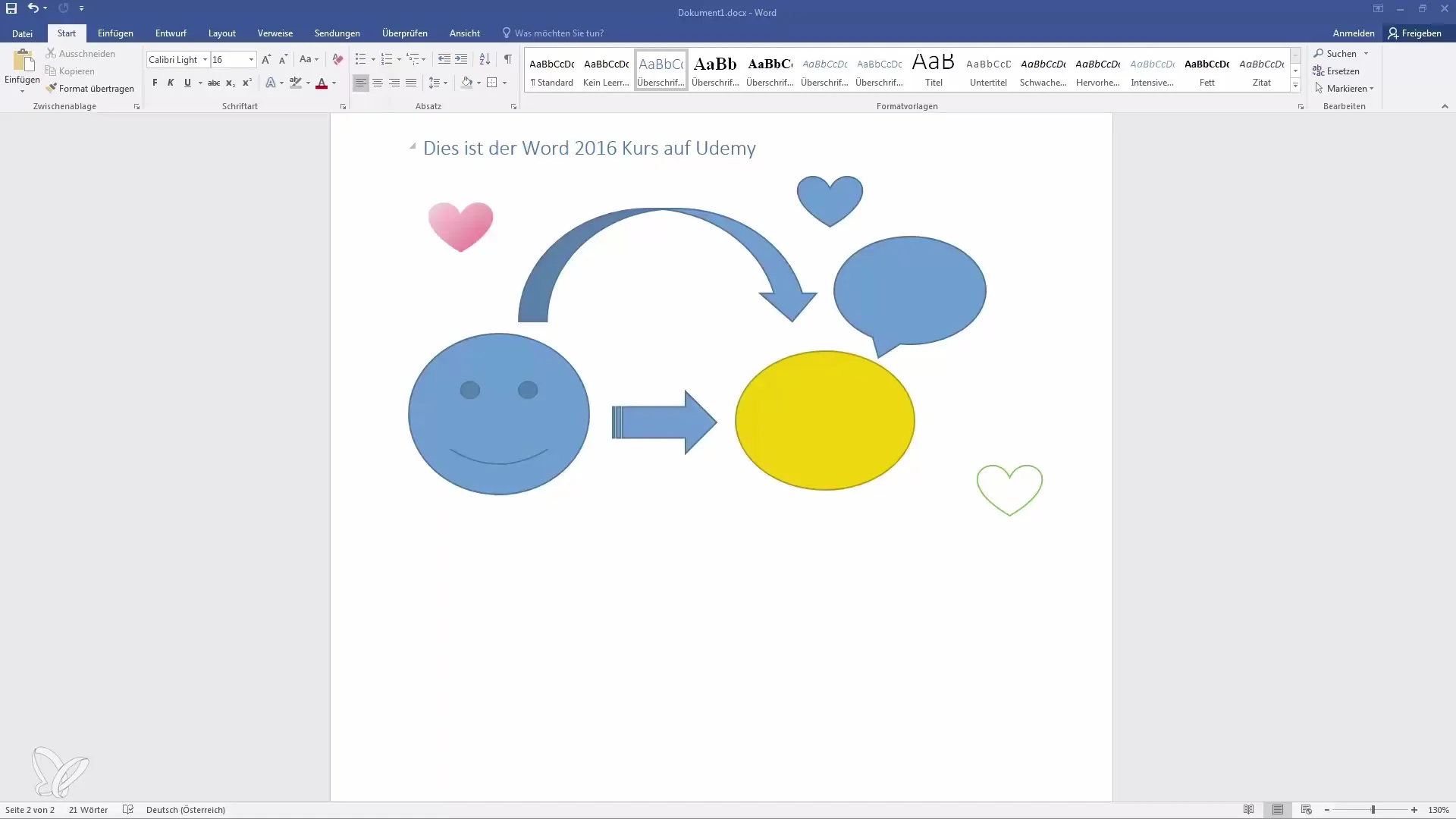Utilizar de forma eficiente las formas en Word