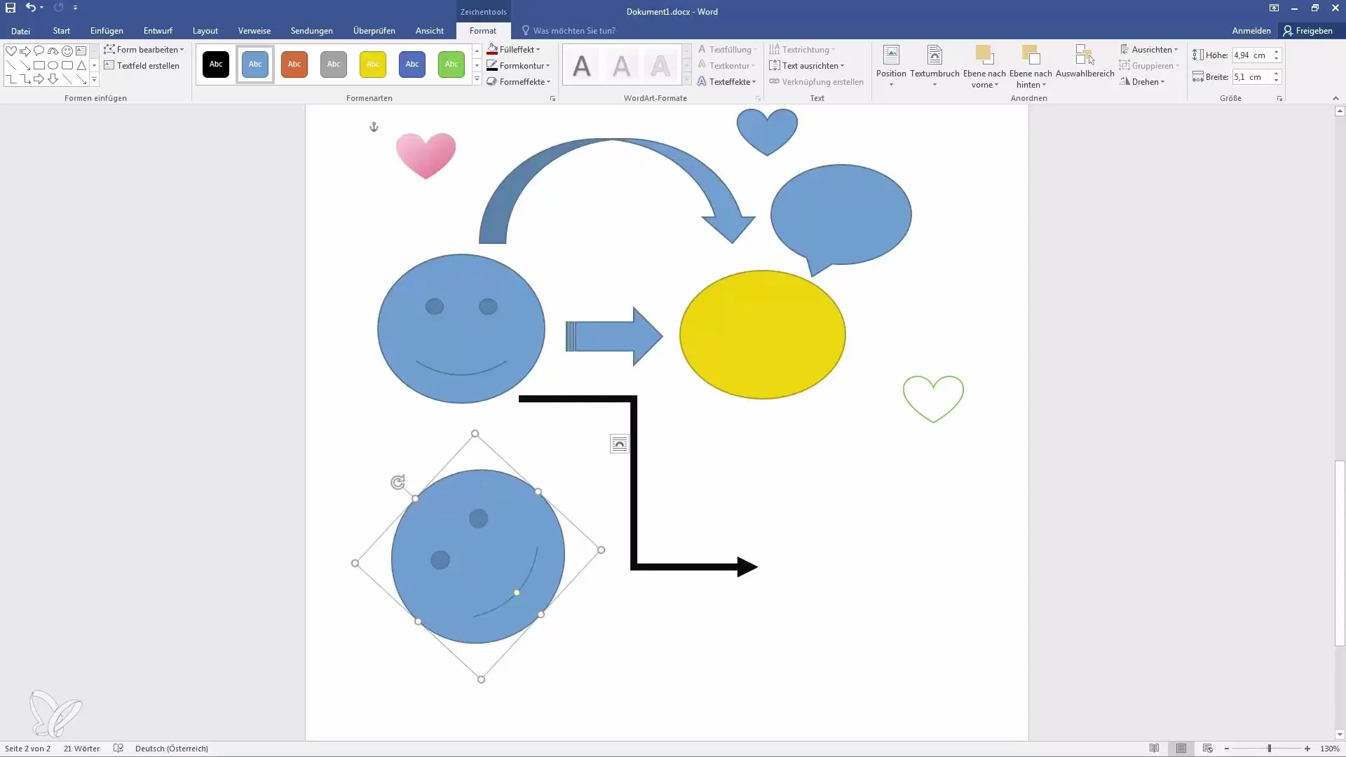 Utilizar eficientemente las formas en Word