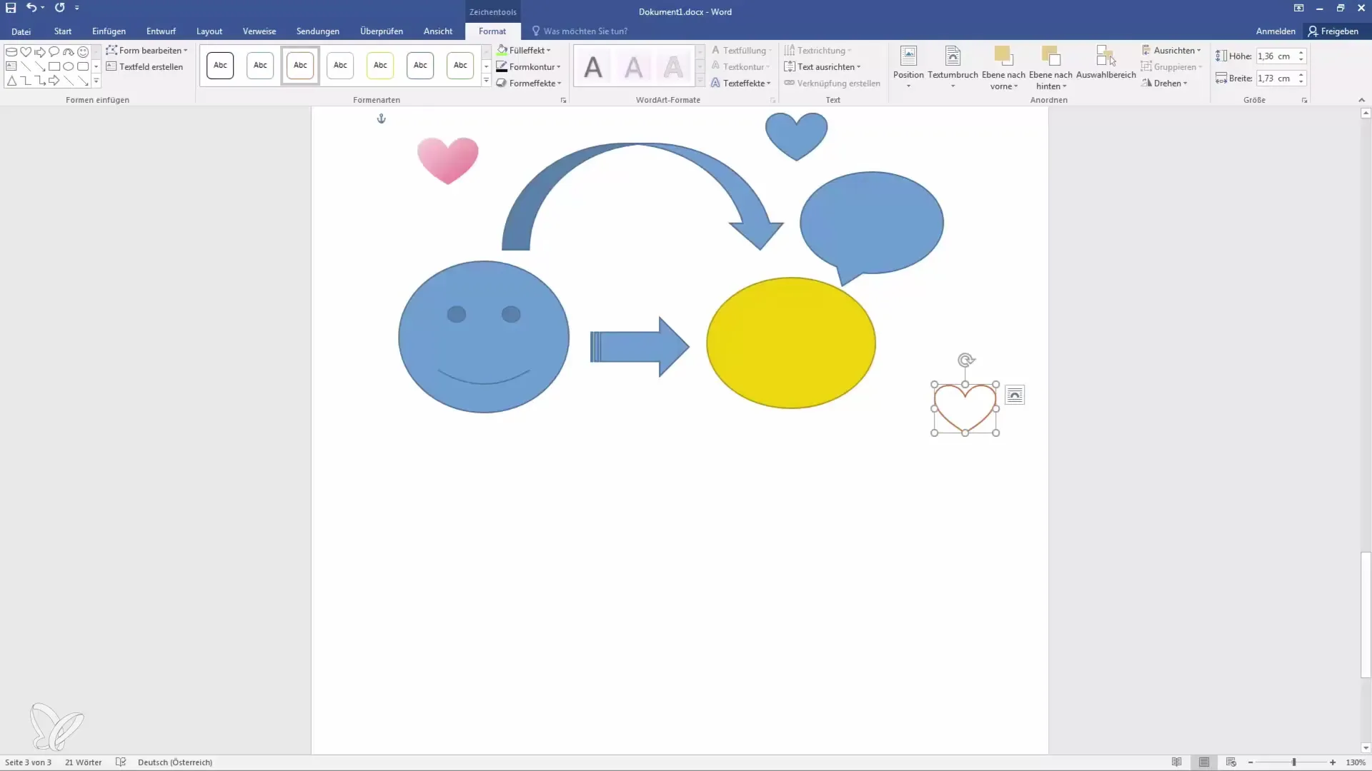Usar de forma eficiente las formas en Word