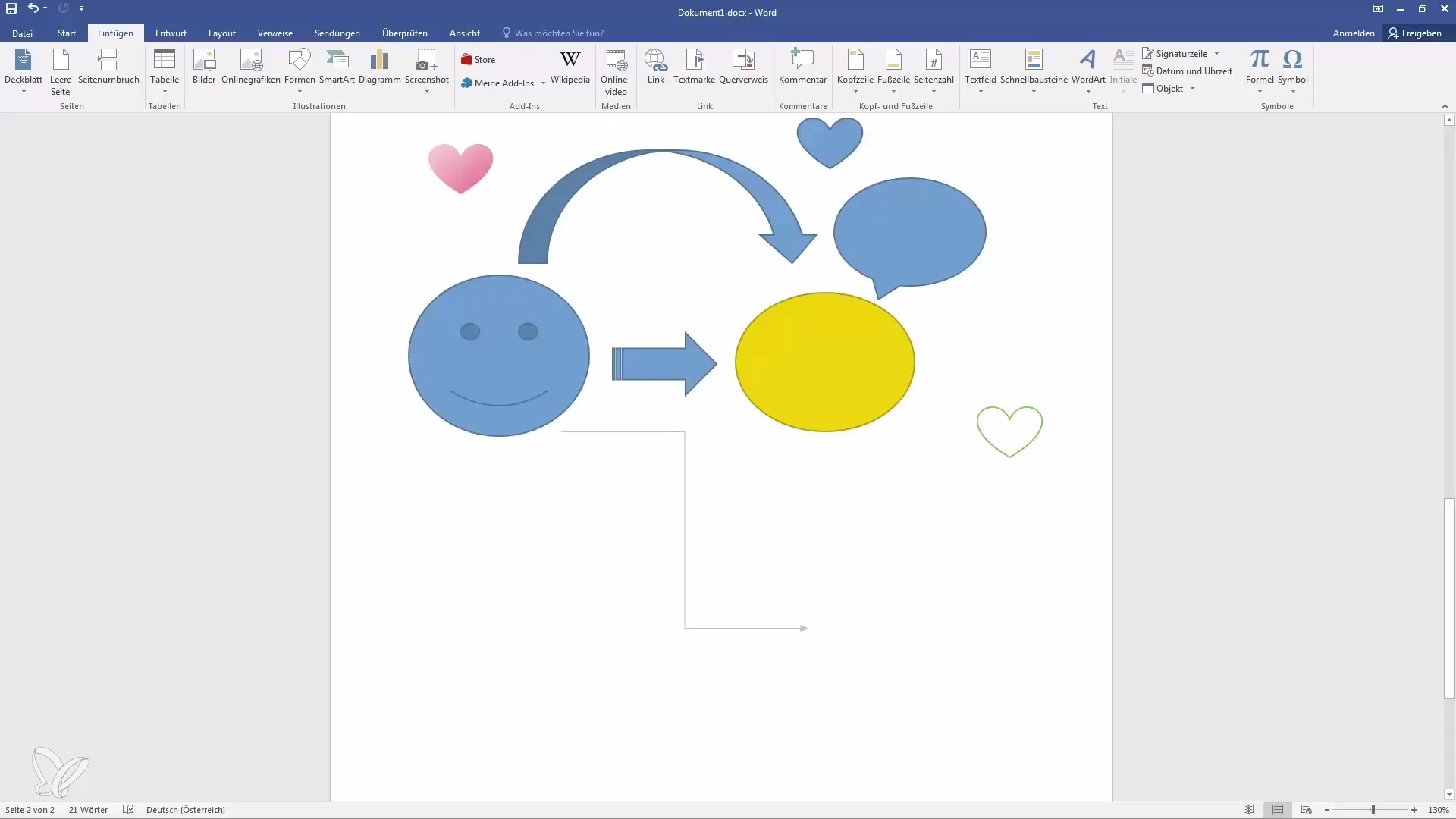 Utilizar formas de manera eficiente en Word