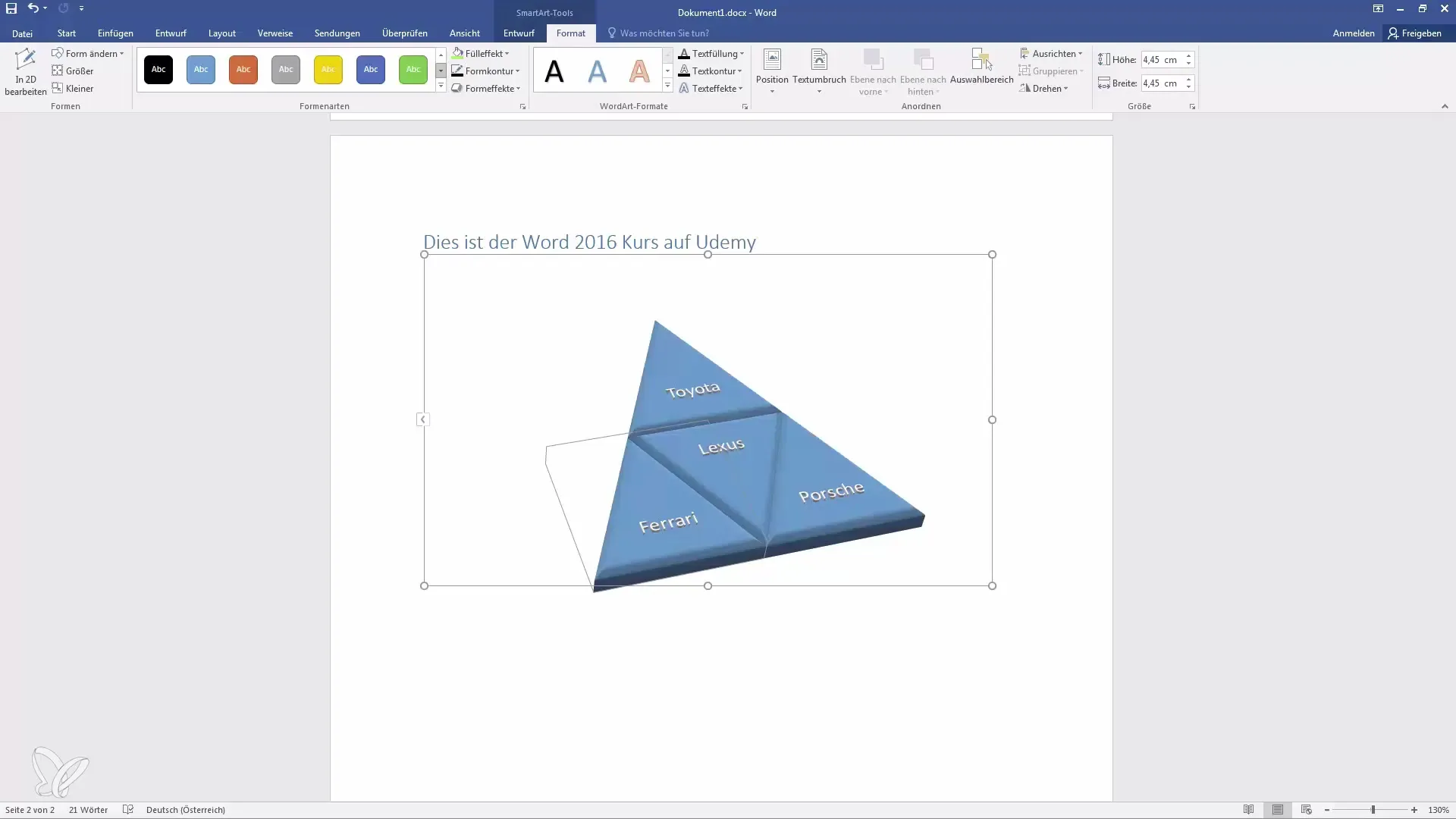 SmartArt en Word: diseñe gráficos para la información
