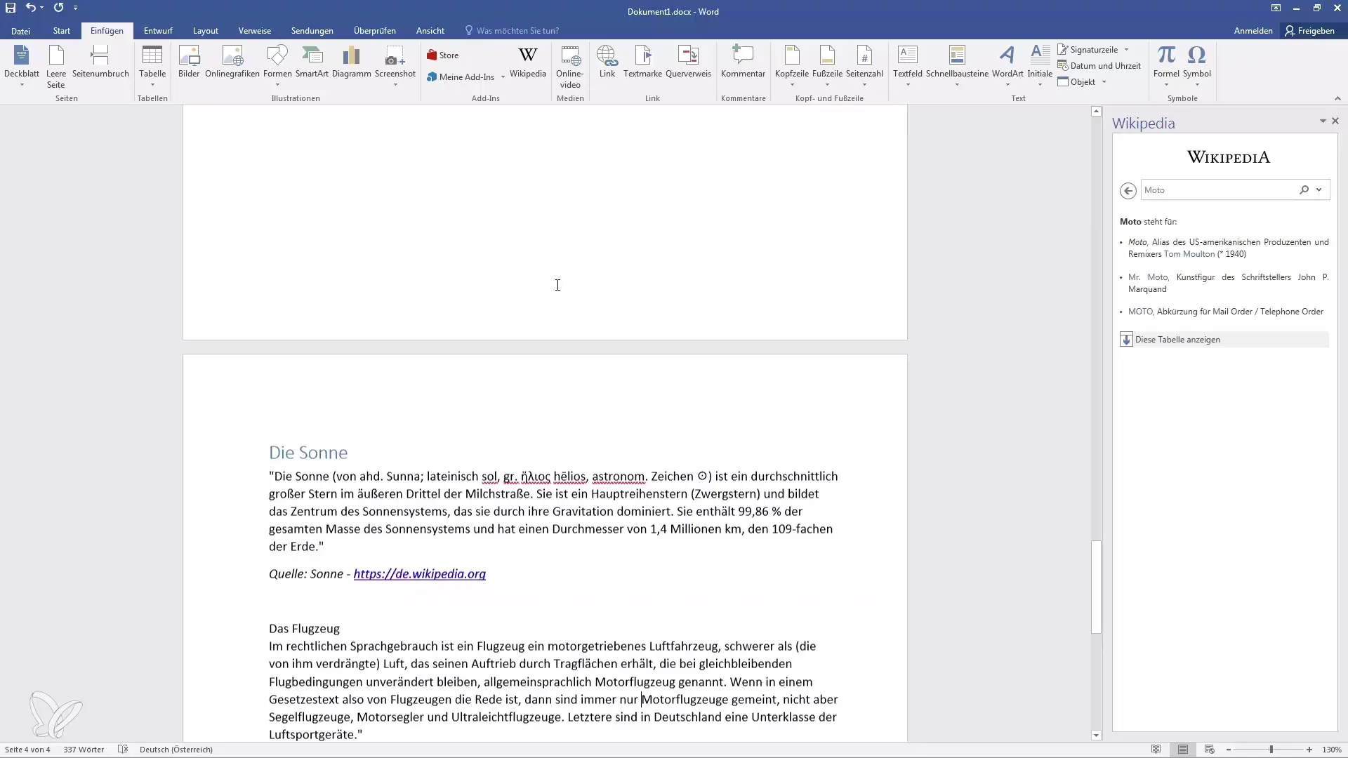 Links, Textmarken und Querverweise in Word effektiv nutzen