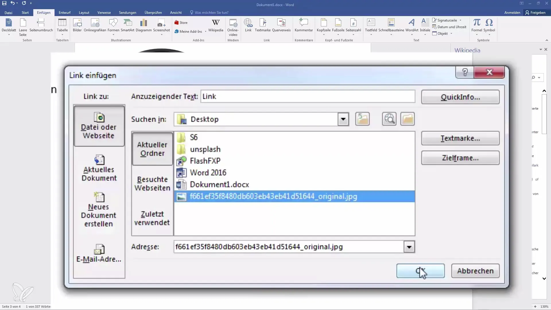 Links, Textmarken und Querverweise in Word effektiv nutzen