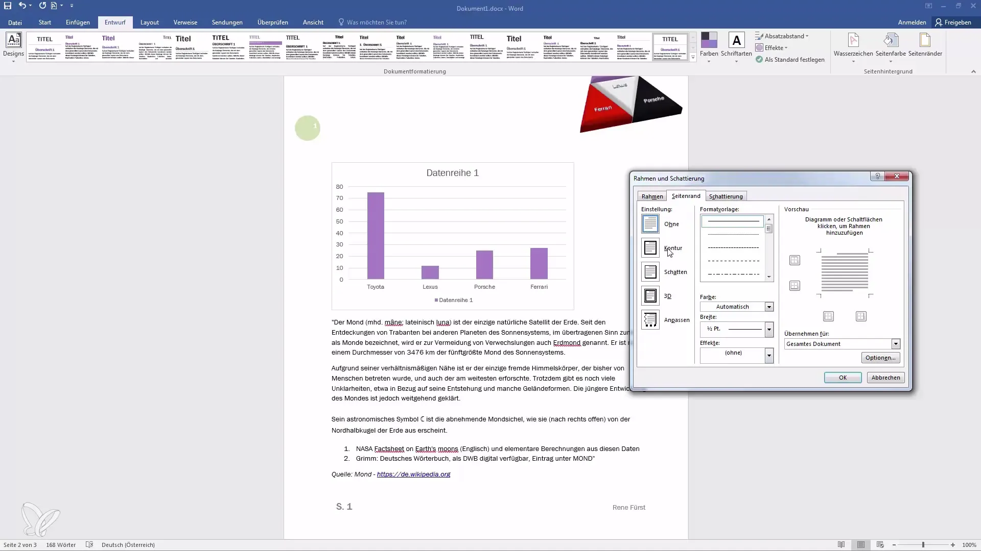 Modificarea eficientă a marginilor paginilor în Word