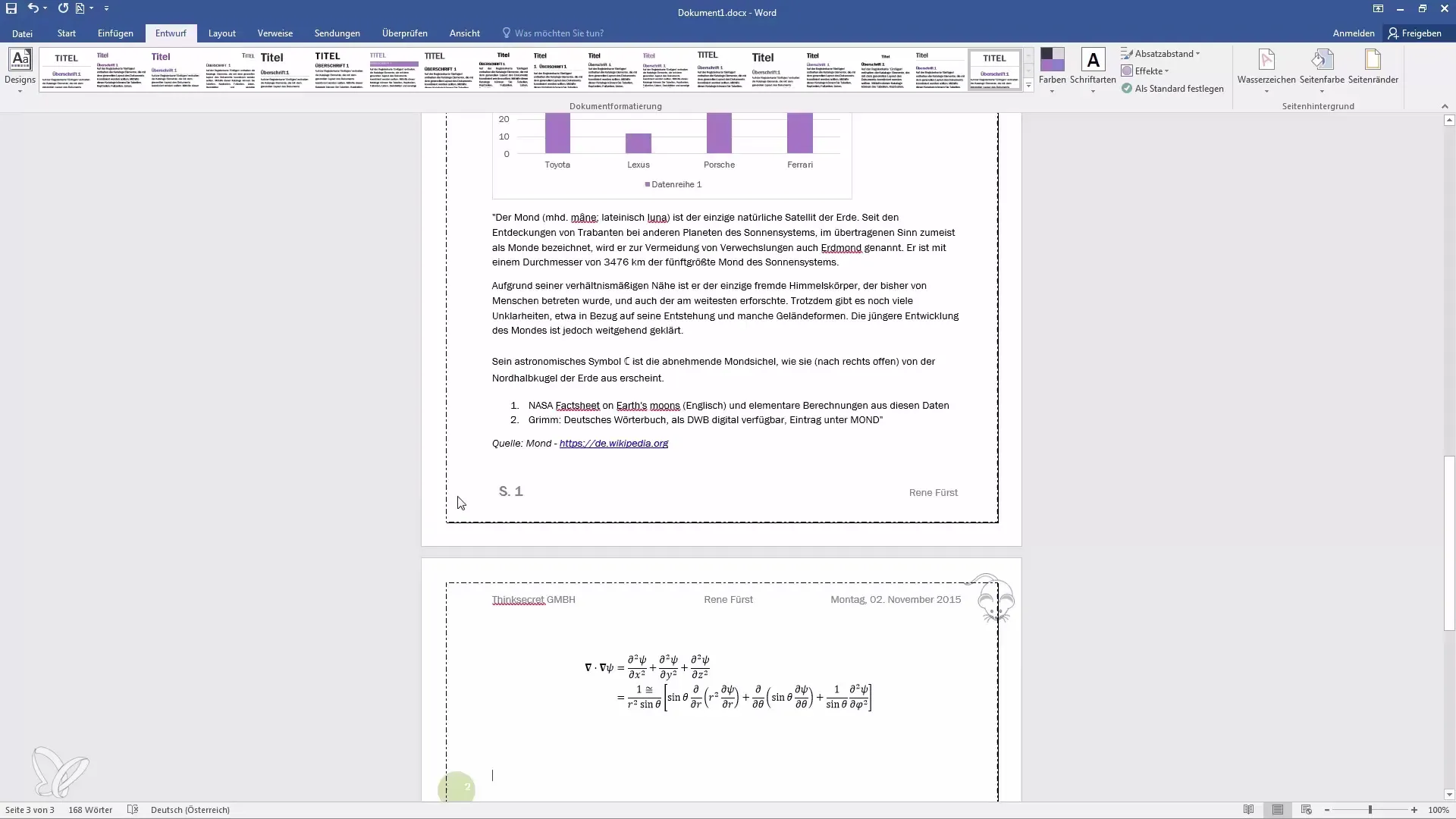 Proiectarea eficientă a marginilor paginilor în Word
