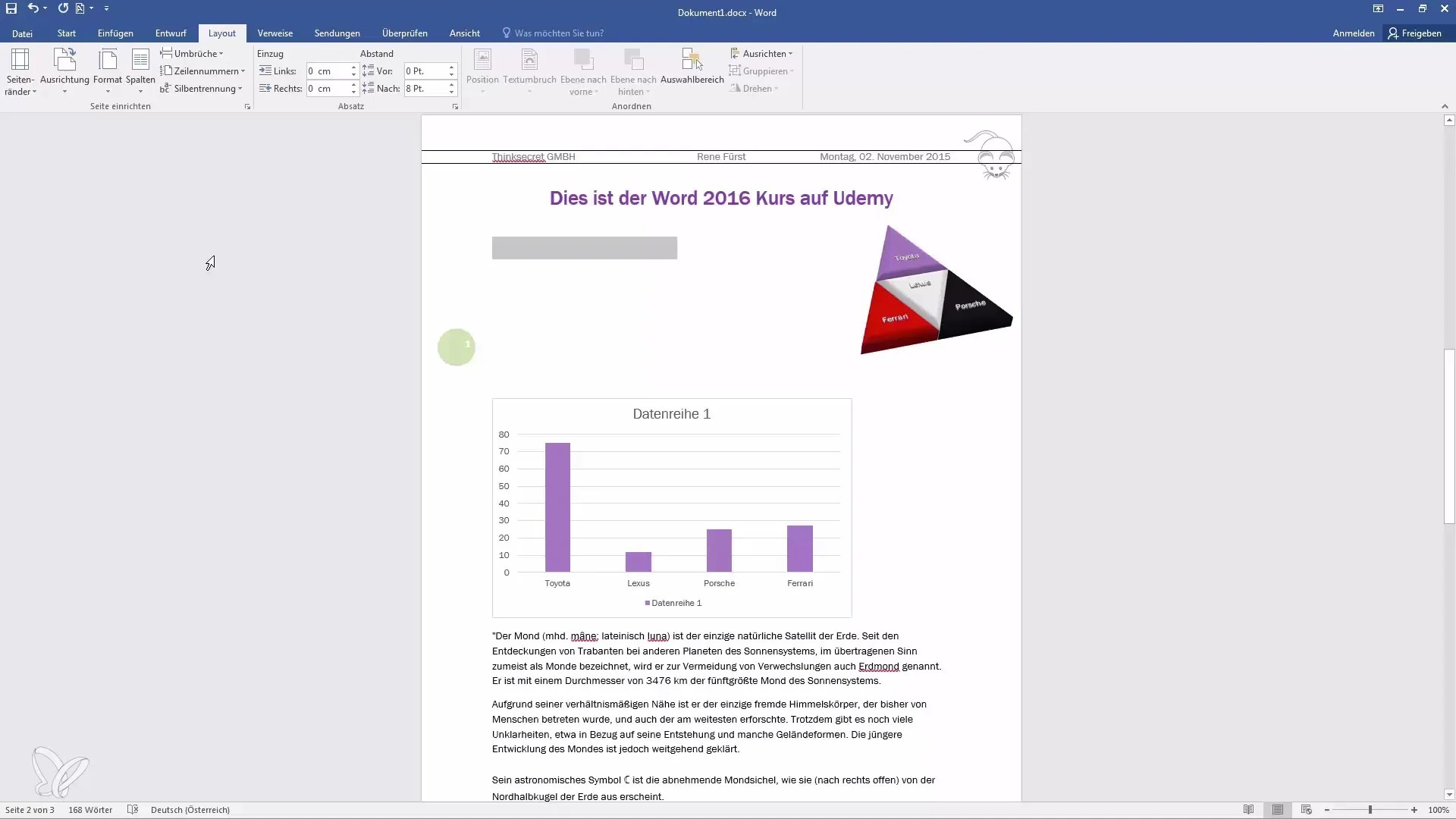 Crear documentos de Word profesionales: márgenes de página, orientación y columnas