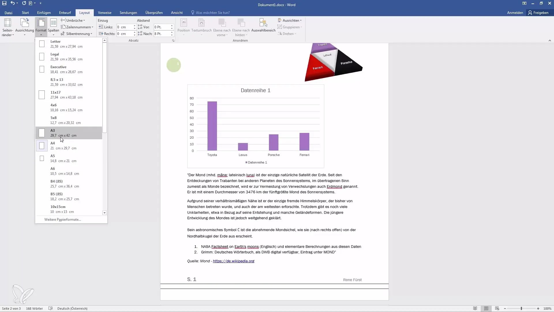 Crear documentos de Word profesionales - Márgenes de página, orientación y columnas