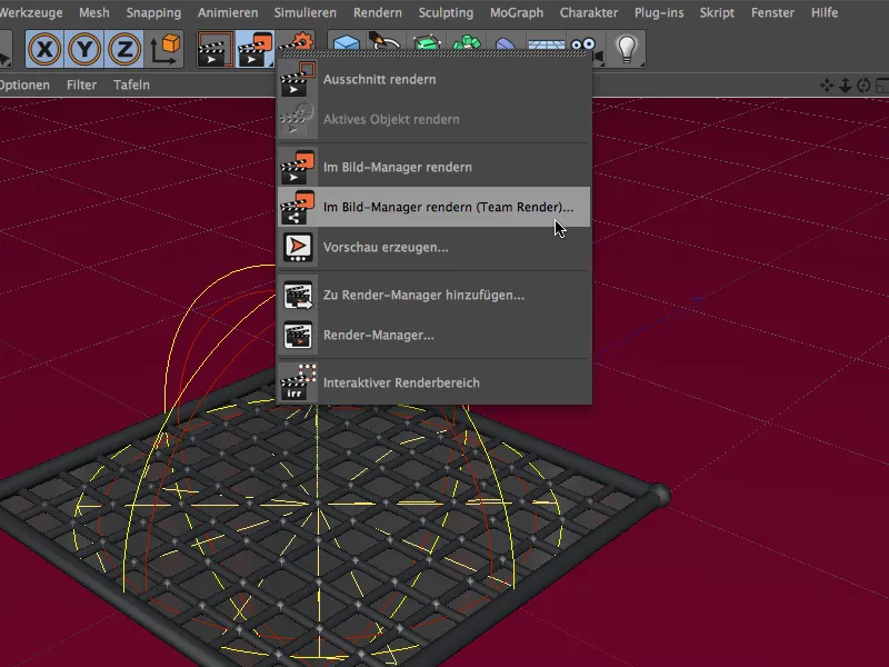 Nowość w wersji 15 - renderowanie z Team Render