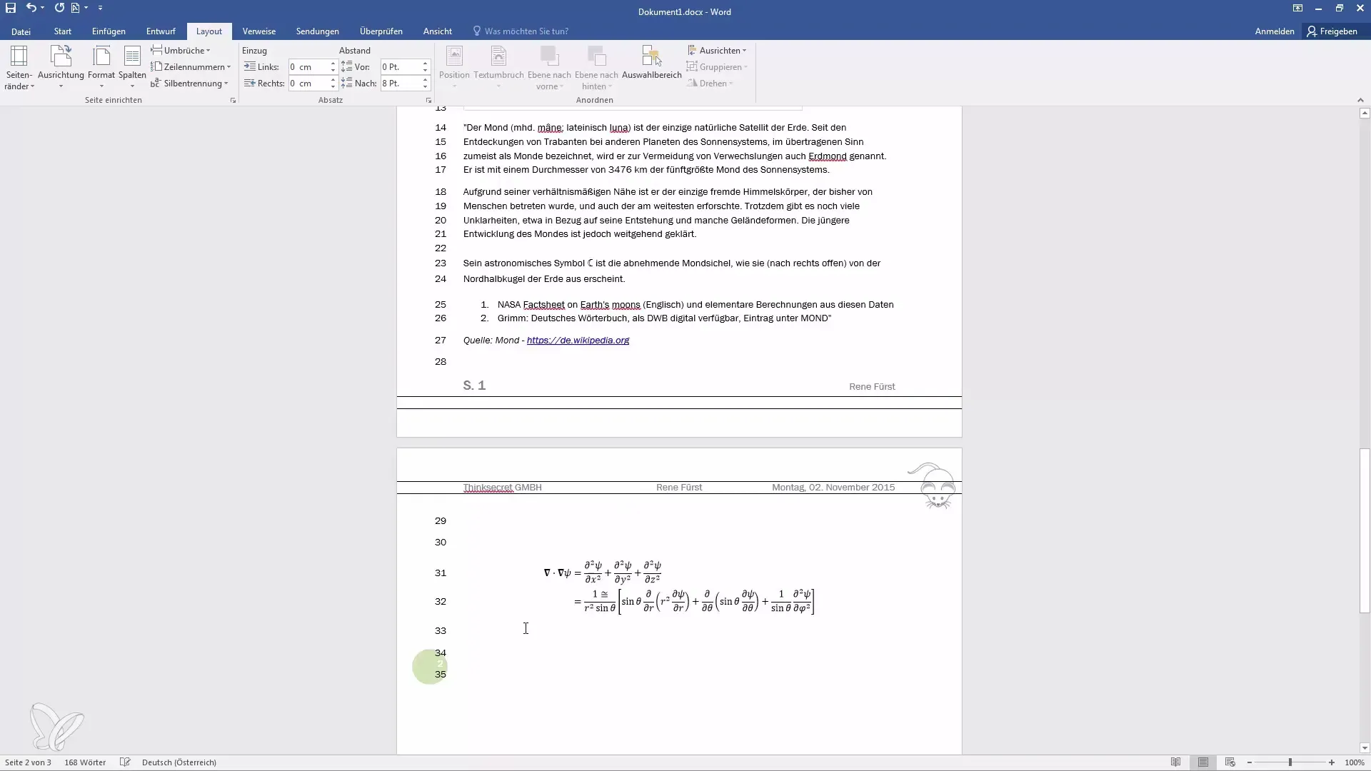 Zeilennummerierung in Word – Schritt-für-Schritt-Anleitung