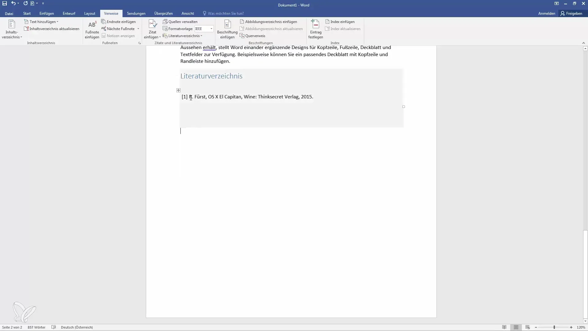 Crear citas y lista de referencias bibliográficas en Word de forma profesional