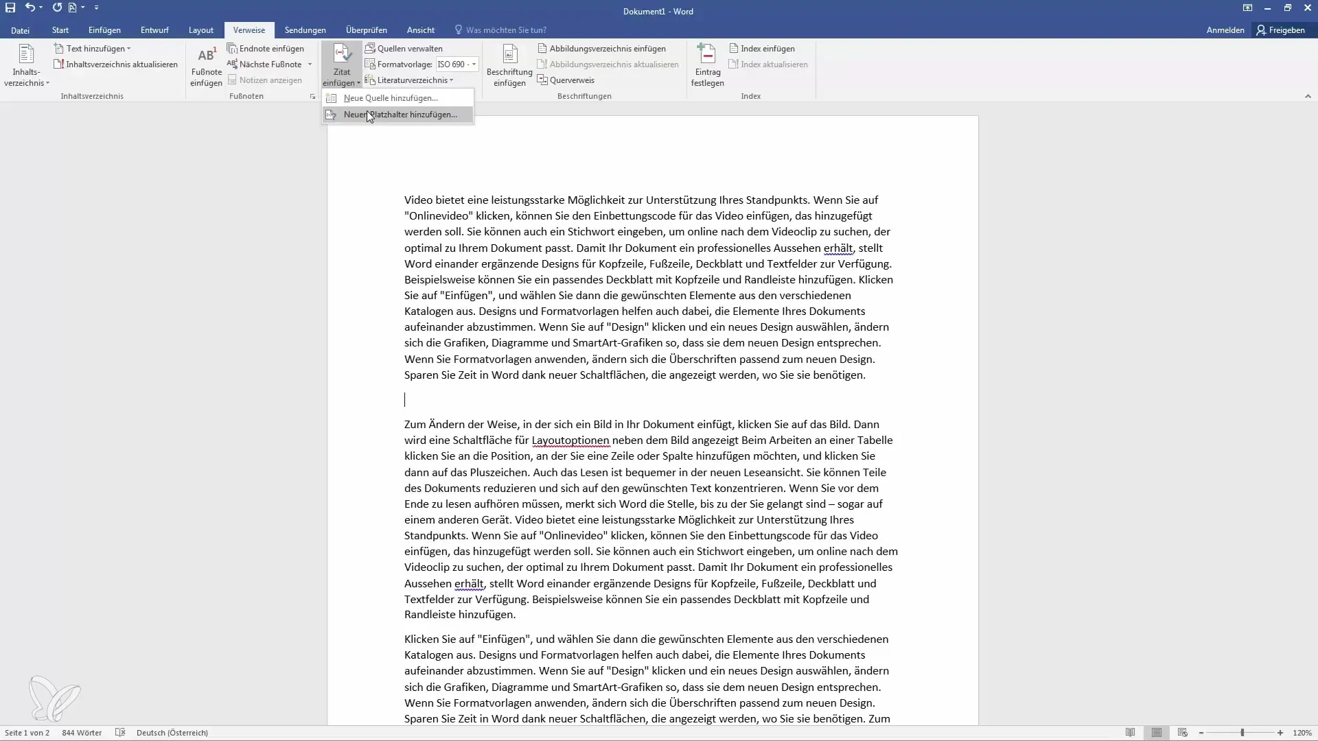 Crear citas y bibliografía en Word de forma profesional
