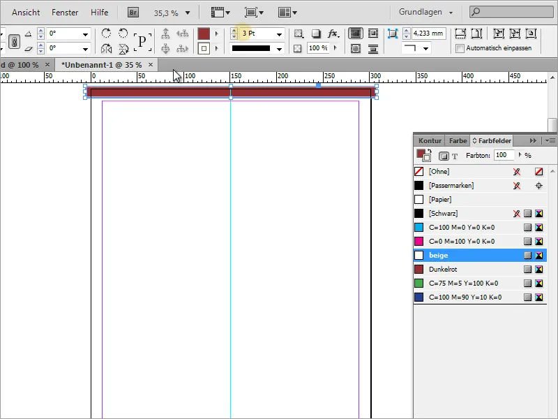 Mendesain menu profesional di Adobe InDesign - Bagian 1