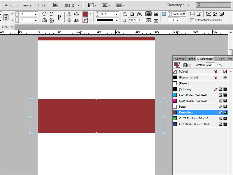 Mendesain menu profesional di Adobe InDesign - Bagian 1
