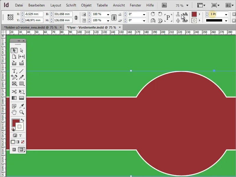 Mendesain menu profesional di Adobe InDesign - Bagian 1