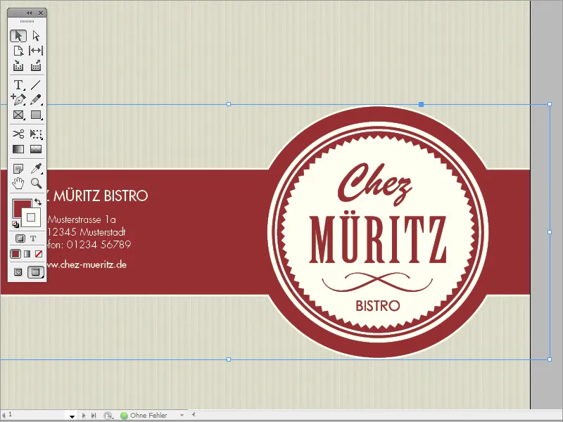 Mendesain menu profesional di Adobe InDesign - Bagian 1