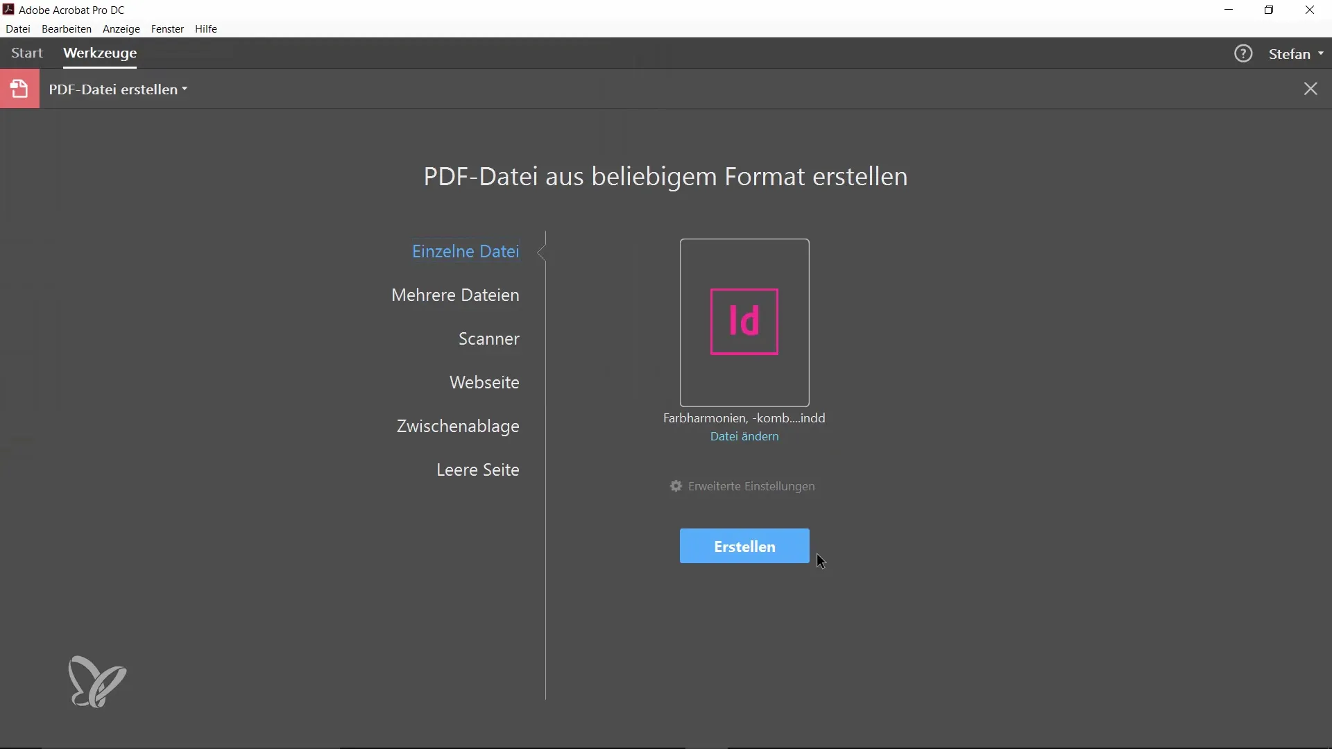 Μετατροπή αρχείων σε PDF αποτελεσματικά με το Acrobat