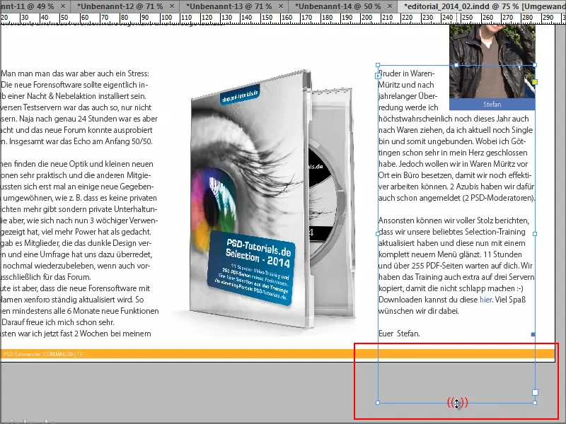 Tipps &amp; Tricks zu Adobe InDesign: Textrahmen-Höhe an letzte Textzeile anpassen