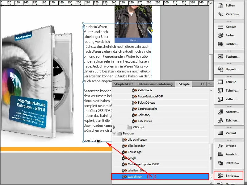 Trucos y consejos de Adobe InDesign: Ajustar la altura del marco de texto a la última línea de texto