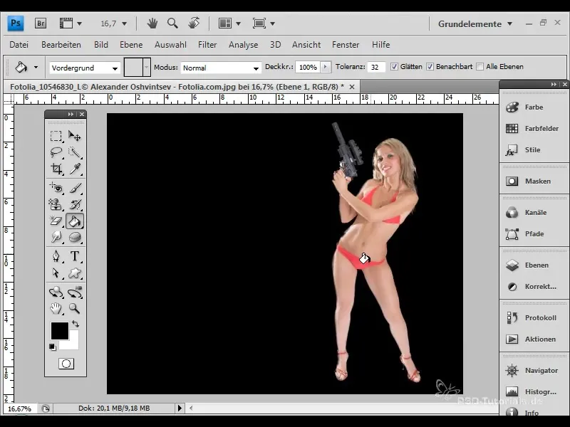 Membuat efek cahaya bersinar di Photoshop Membuat efek cahaya yang bersinar di Photoshop