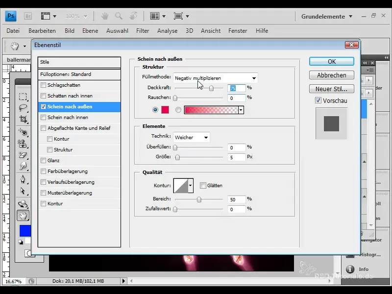 Membuat efek sinar bersinar di Photoshop Membuat efek sinar glowing di Photoshop