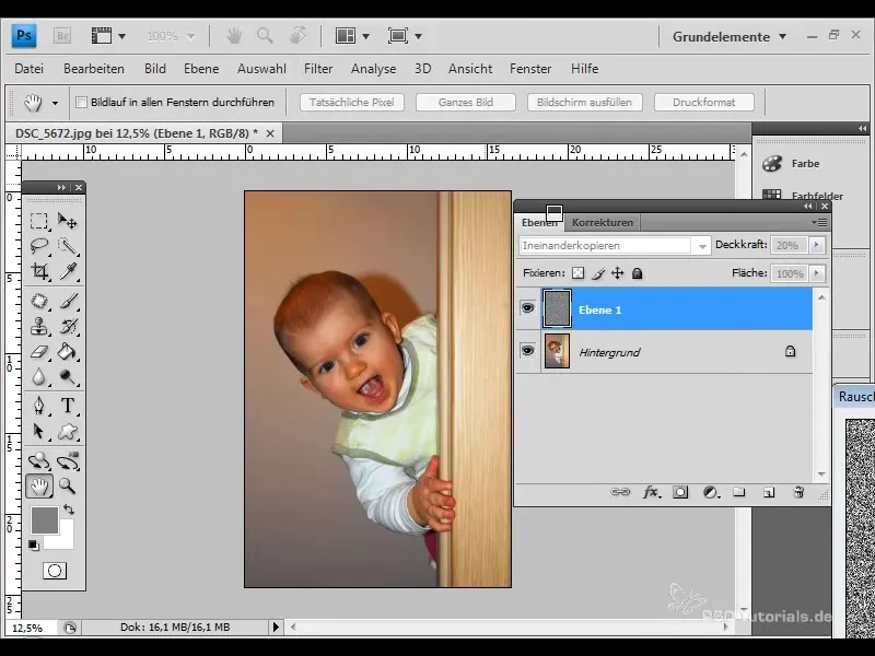 Implementere digital krysse-utvikling i Photoshop