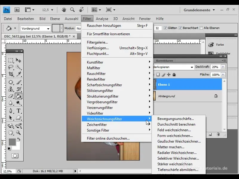 Implementere digital krysseutvikling i Photoshop