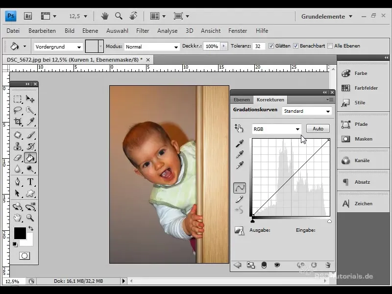 Gjennomføre digital krysseutvikling i Photoshop