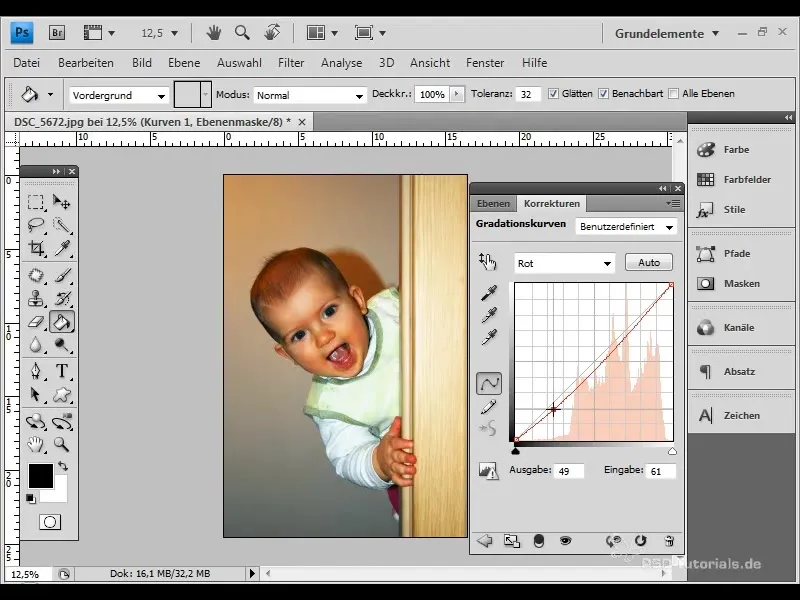 Gjennomføre digital krysningutvikling i Photoshop