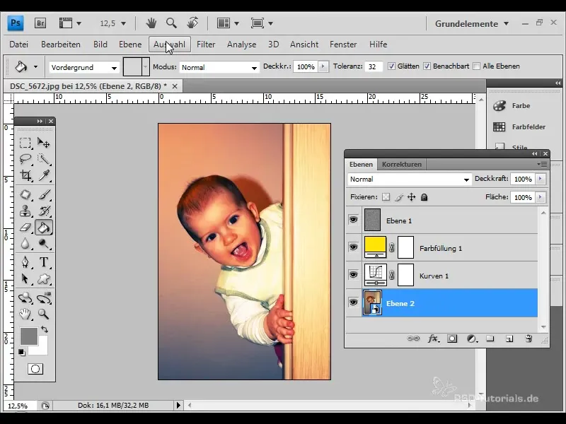 Menerapkan pengembangan silang digital di Photoshop Menerapkan pengembangan cross digital di Photoshop