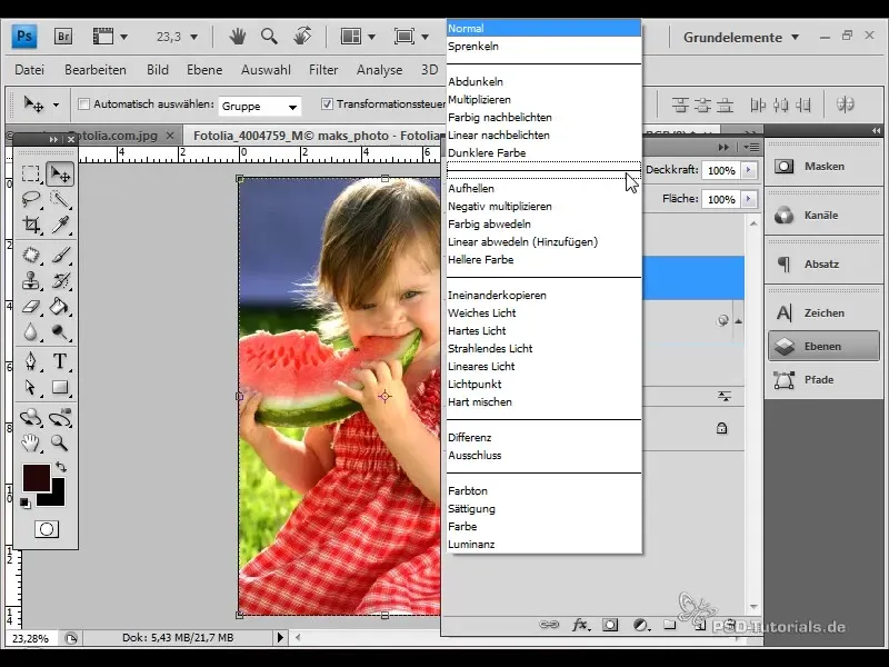 Lag en vannfargeeffekt i Photoshop selv