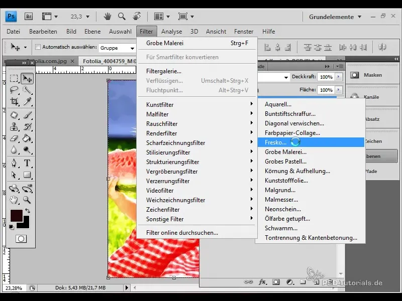 Skap vannfargede effekter i Photoshop på egenhånd