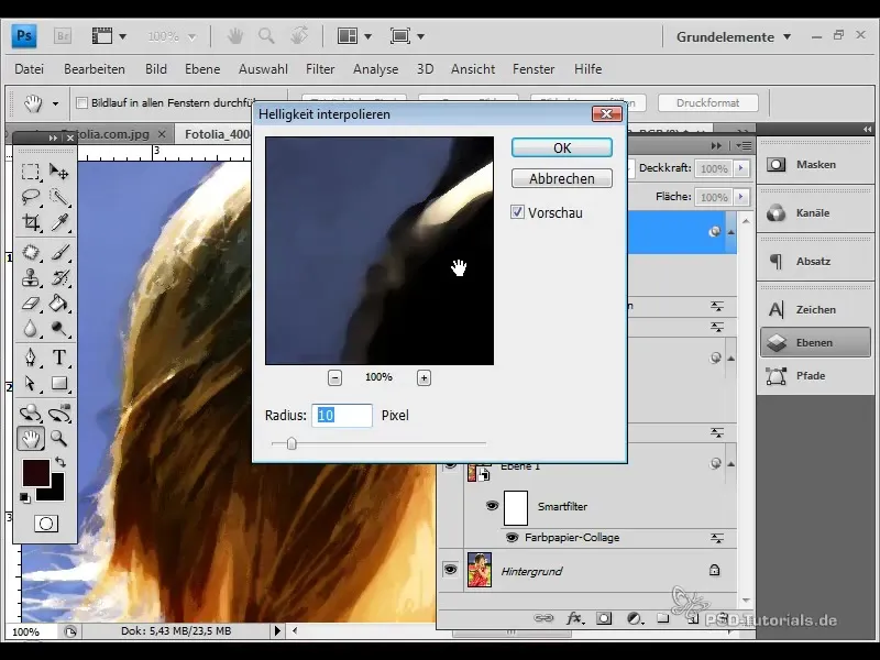 Lag vannfargeeffekten selv i Photoshop
