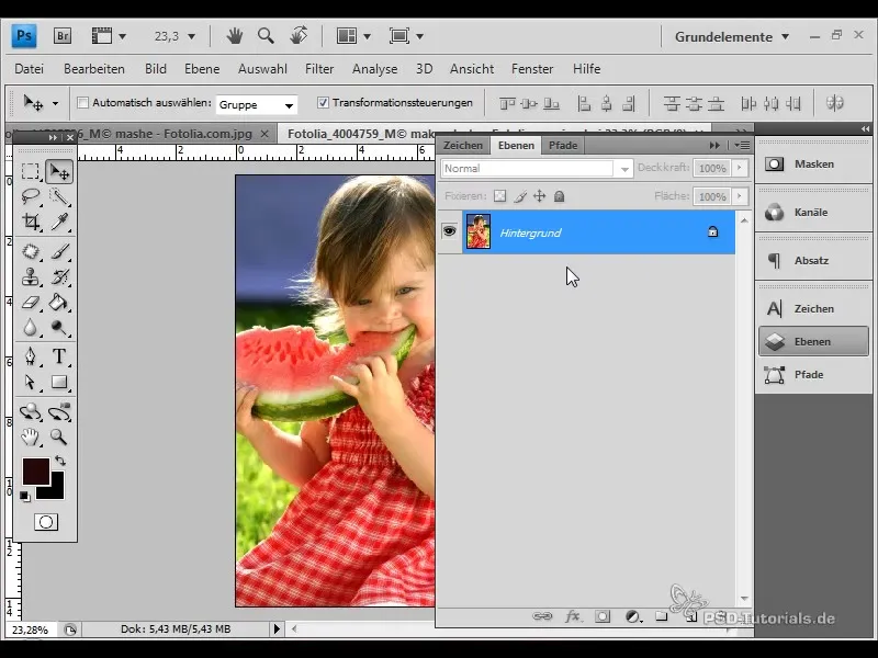 Lag en vannfargeeffekt i Photoshop selv