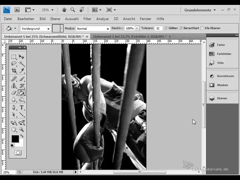 Fargelysing av svart-hvitt-bilder i Photoshop