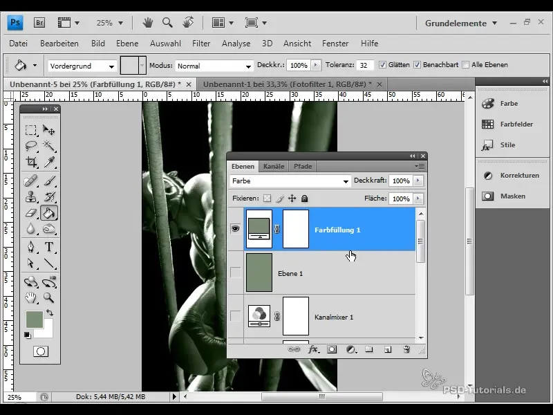 Fargetoning av svart-hvitt-bilder i Photoshop