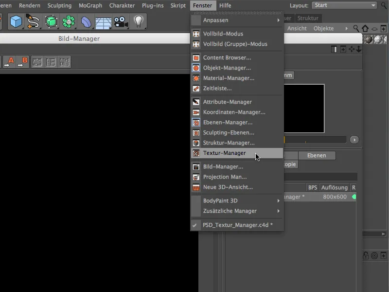 New in Release 15 - Texture Manager