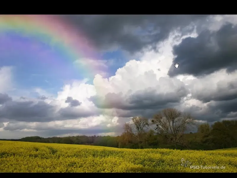 Créer un arc-en-ciel réaliste et l'insérer dans l'image Créer un arc-en-ciel réaliste et l'insérer dans l'image