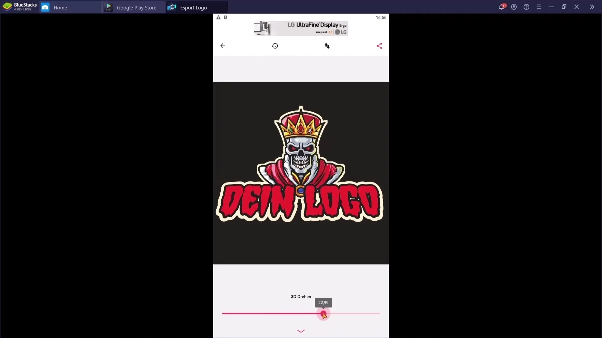 Lag ditt eget logo gratis på telefonen din