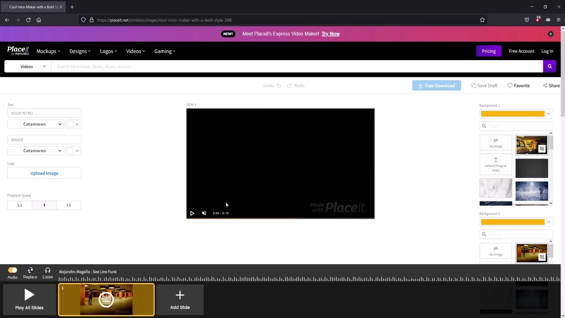 Membuat Intro YouTube gratis sendiri Membuat intro YouTube gratis sendiri