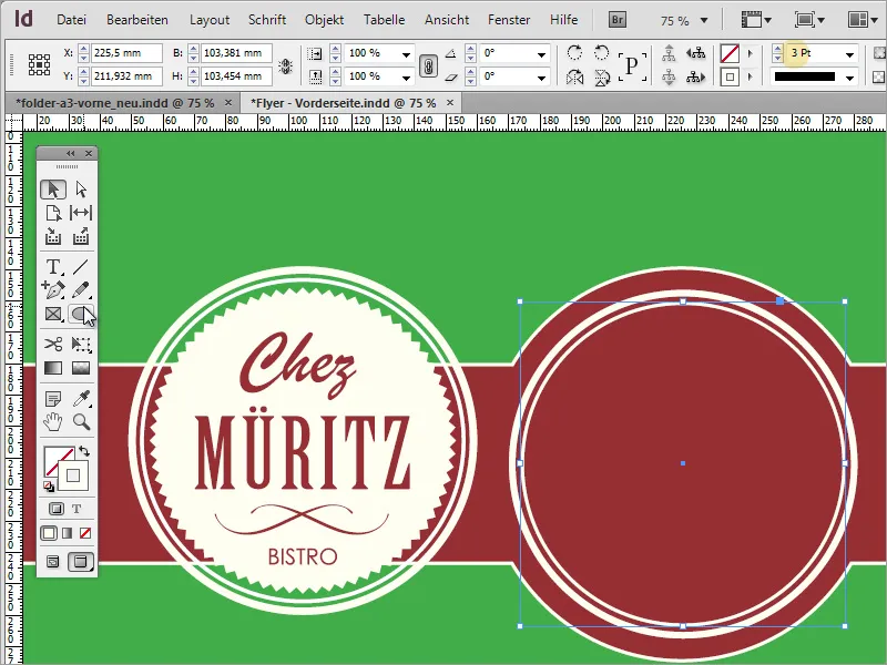 Membuat menu makanan profesional di Adobe InDesign - Bagian 2