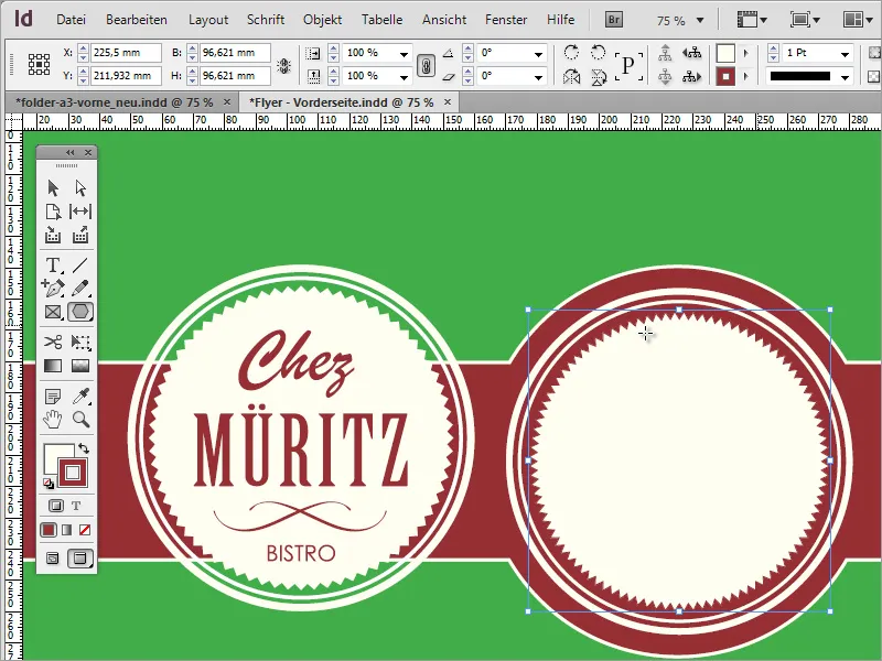 Membuat menu makanan profesional menggunakan Adobe InDesign - Bagian 2