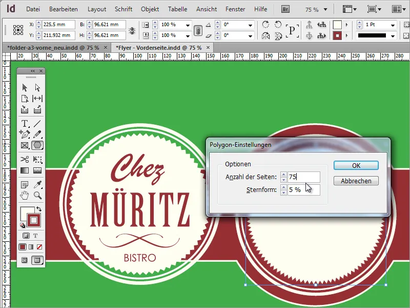 Mendesain menu profesional menggunakan Adobe InDesign - Bagian 2