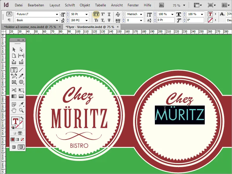 Creează un meniu profesional în Adobe InDesign - Partea 2 Crearea unui meniu profesional în Adobe InDesign - Partea a 2-a