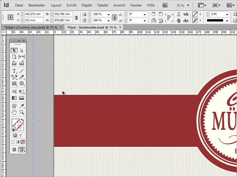 Mendesain menu profesional di Adobe InDesign - Bagian 2
